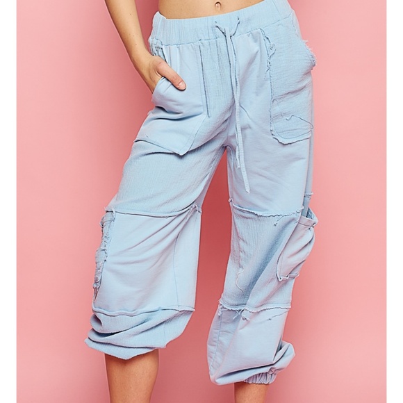 Pants - POL Blue Cargo Pants